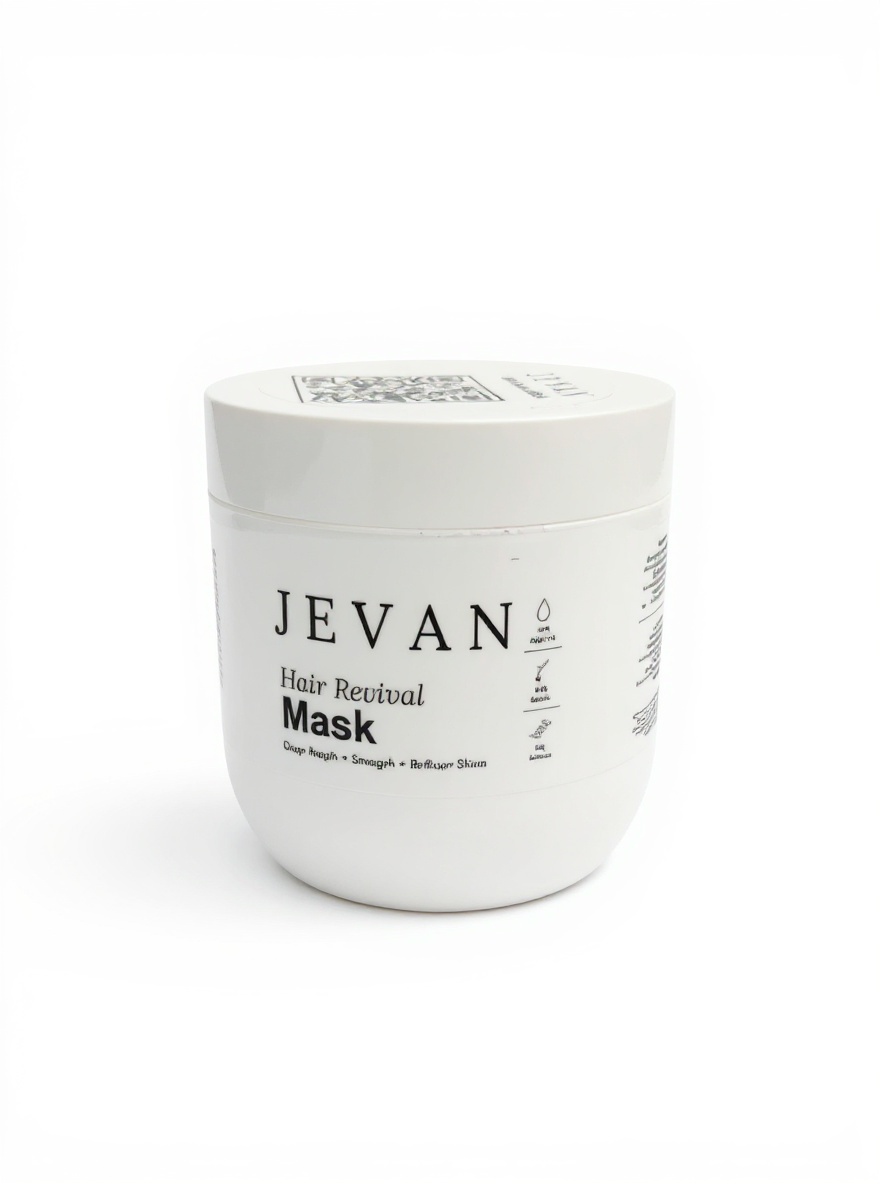 JEVAN Hair Revival Mask - Deep Repair & Brilliant Shine, 500ml