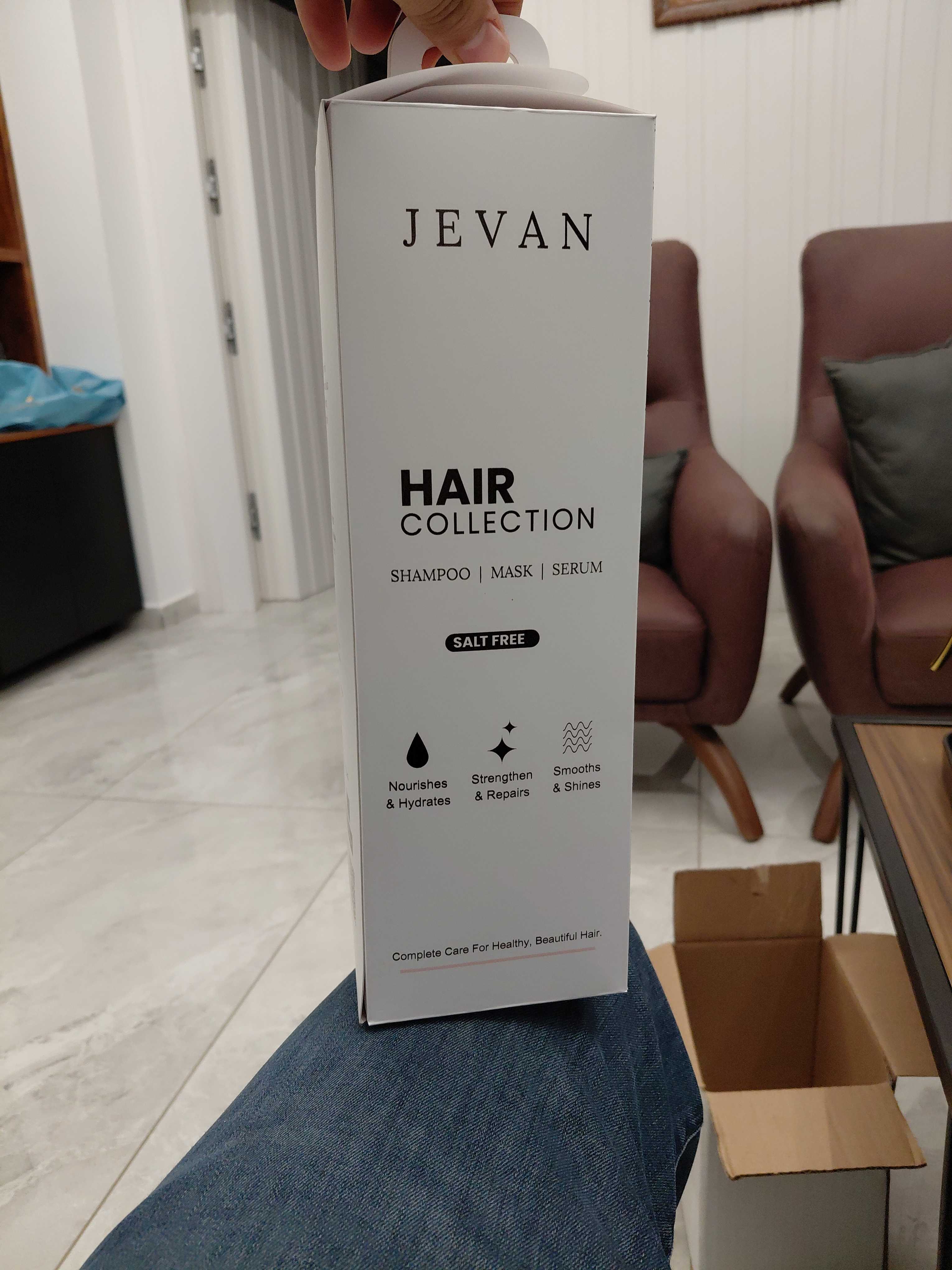 JEVAN Hair Collection 3-Piece Set (Shampoo, Mask, Serum)